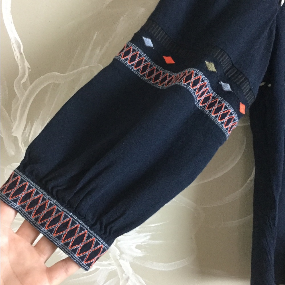 🌻BA&SH embroidered boho top - Picture 4 of 5